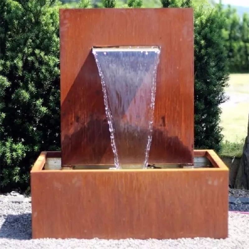 <h3>Modern corten steel water features--AHL Corten Steel</h3>
